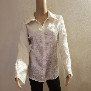 Cato blouse white/pearl